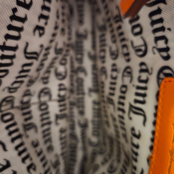 Juicy Couture Rich & Vibrant Orange Satchel #133 - Picture 6 of 6